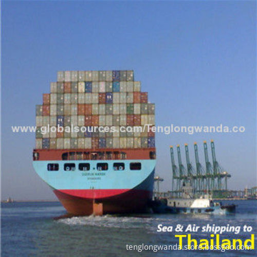 International shipping agent to Bangkok, Laem Chabang, Lat Krabang, Thailand, from Shanghai, Ningbo